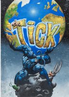 The Tick 20th Anniversary special  Page Cover Comic Art